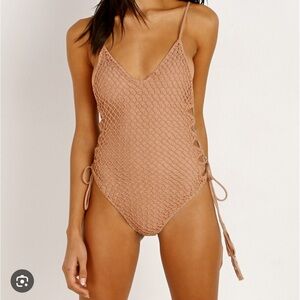 Acacia Florence One Piece Swimsuit, Size Small